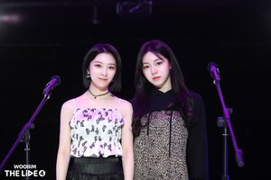 210530 Woollim Naver Post - Yunkyoung & Dahyun 'FRIENDS' Cover Behind