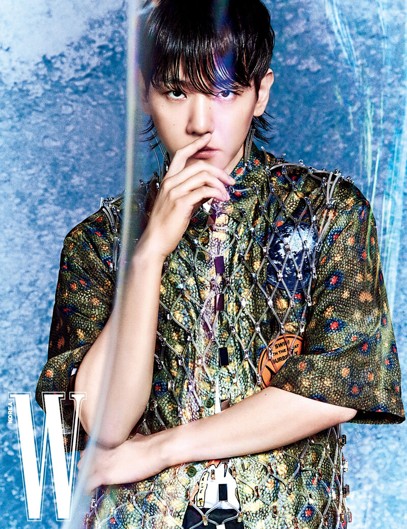 Baekhyun for W Korea March 2021 Issue documents 7