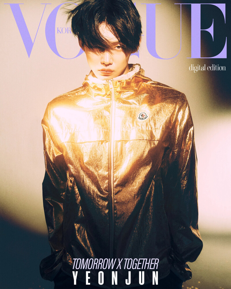 TXT Yeonjun x Moncler for Vogue Korea June 2024 Issue documents 2