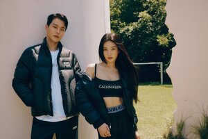 Red Velvet Joy & Jang Kiyong for Dazed Korea x Calvin Klein Fall 2021 Edition