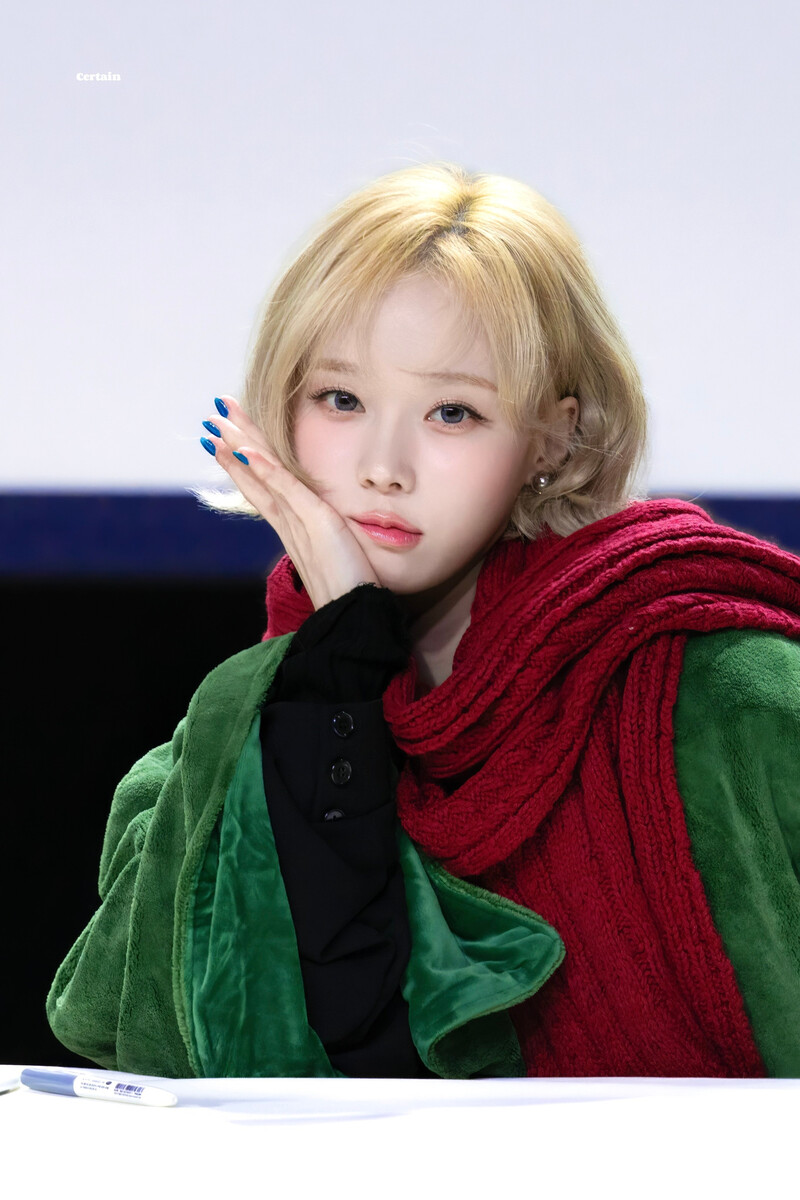 241202 aespa Winter - Dear My Muse Fansign documents 2