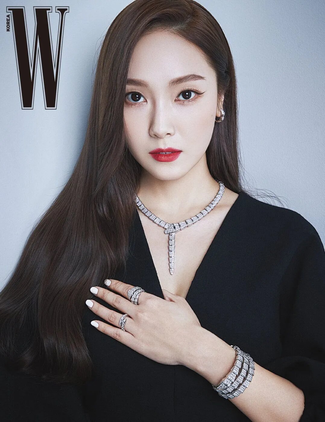 Jessica Jung x Bvlgari for W Korea 'Love Your W' December 2020 Issue |  Kpopping