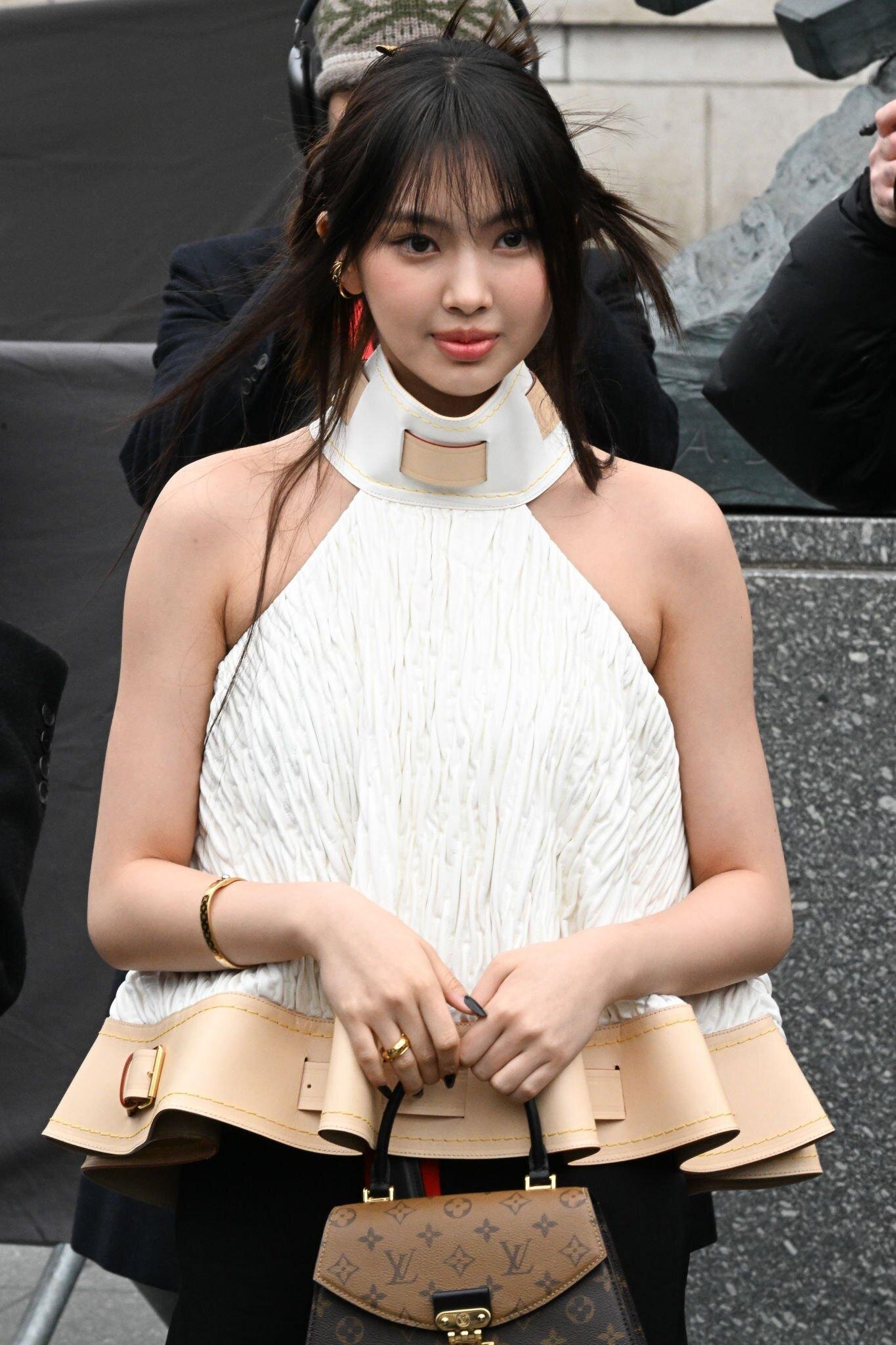 Hyein at Louis Vuitton FW23 Arrivals / id : 5401463 by Marc