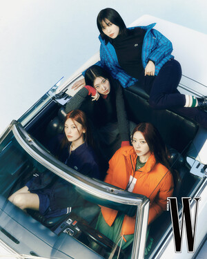 ITZY x Lacoste for W Korea