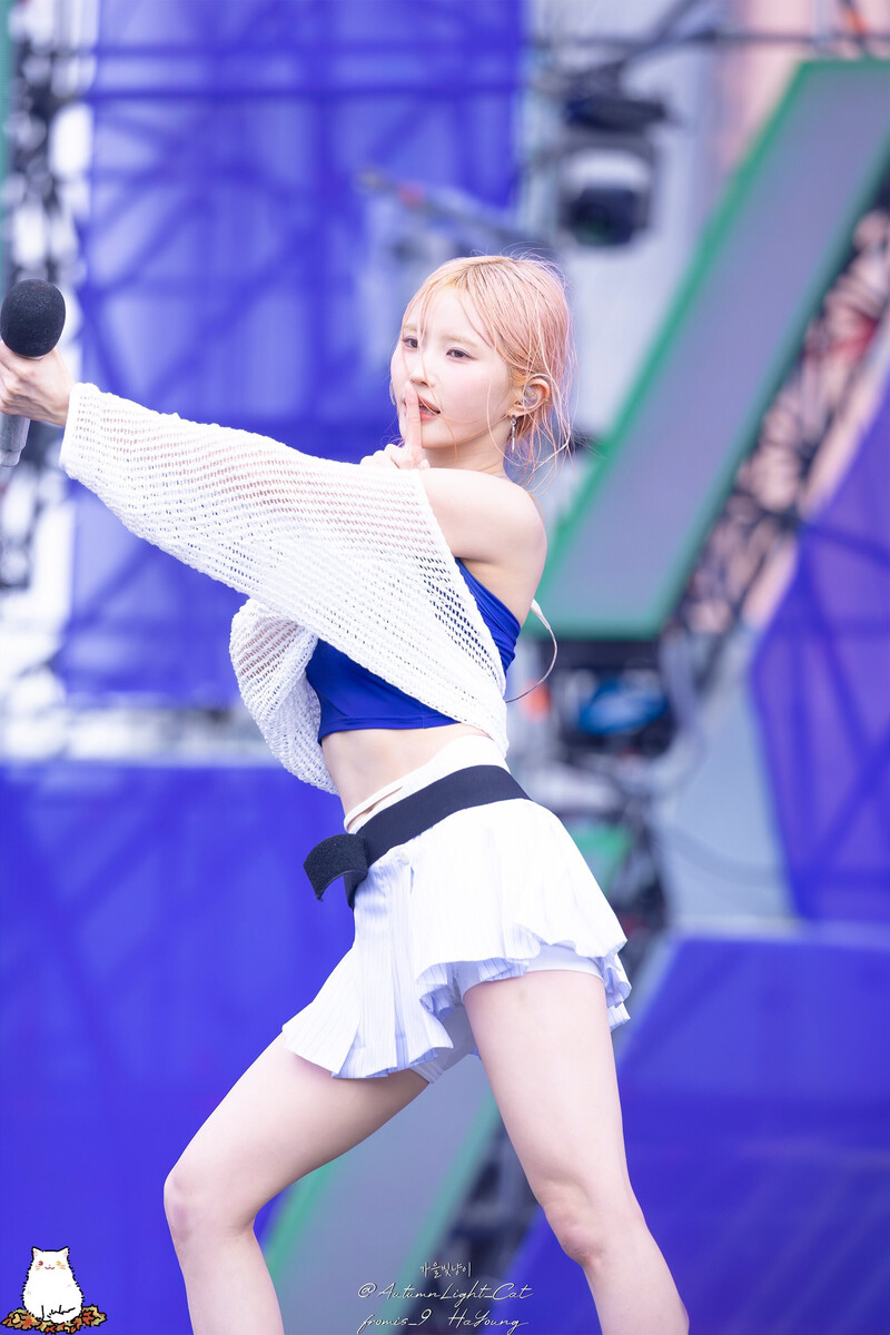 240705 fromis_9 Hayoung - Waterbomb Festival in Seoul documents 1