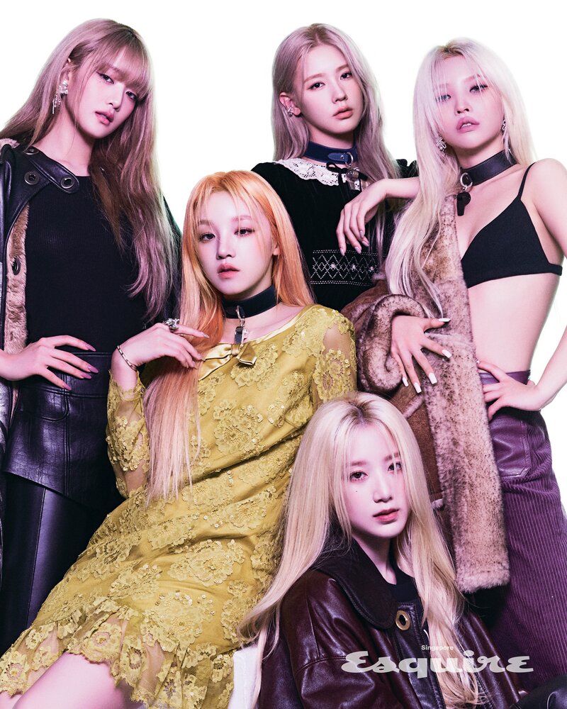 (G)I-DLE for ESQUIRE Singapore December Issue 2022 documents 2