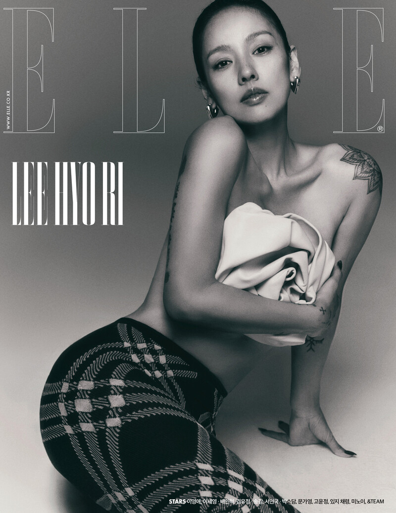 Lee Hyori for Elle Korea December 2023 Issue documents 1