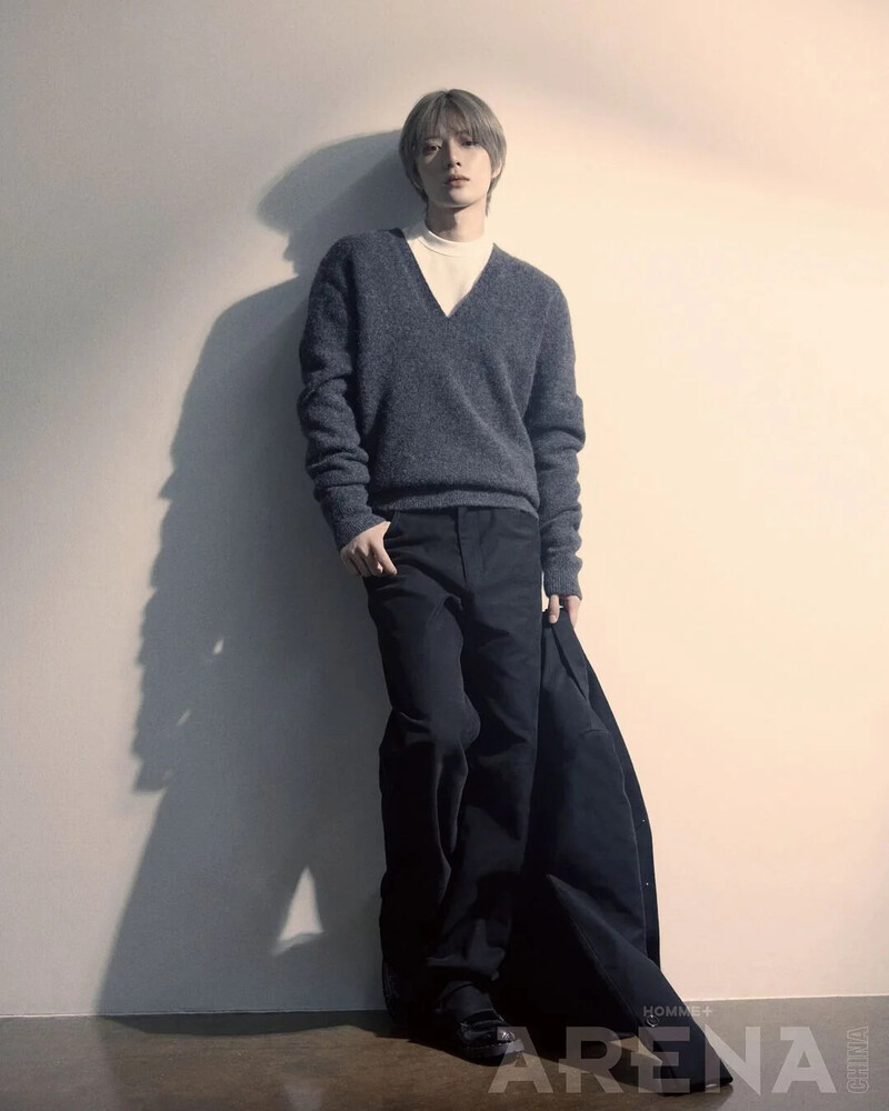 BEOMGYU for ARENA HOMME+ China October 2024 Issue documents 3