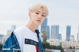 SEVENTEEN Hoshi "Ode To You" Promotion Photoshoot in downtown LA by Naver x Dispatch