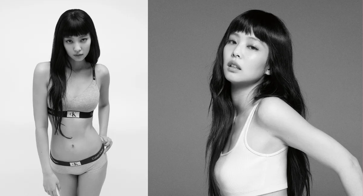 Calvin Klein Drops Underwear Shoot With BLACKPINK Jennie for