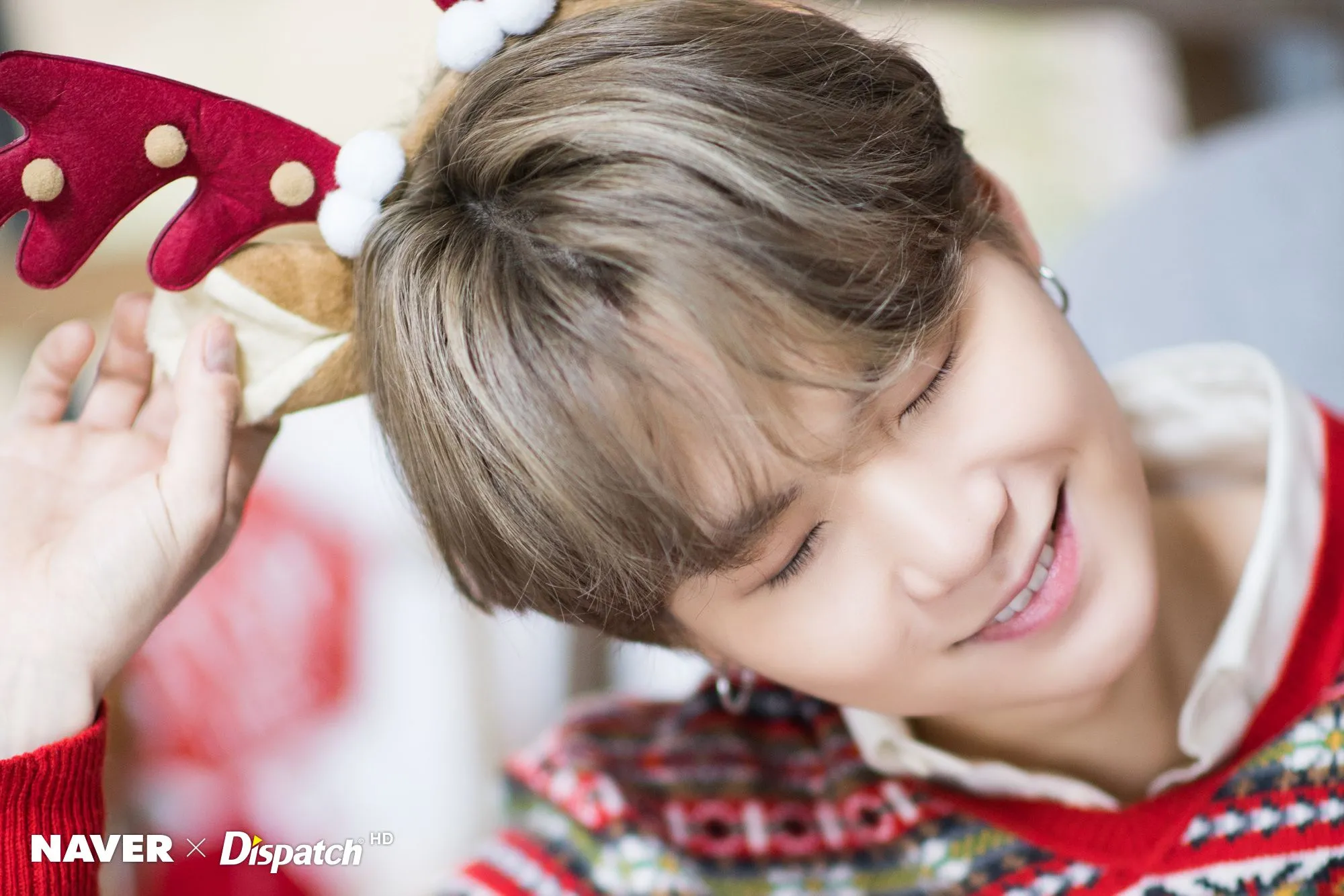 191225 BTS Jin Christmas photoshoot by Naver x Dispatch