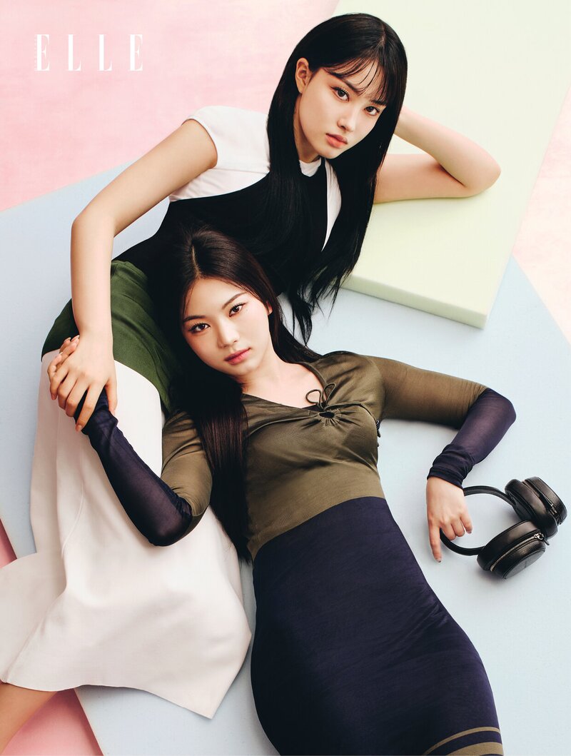 STAYC for ELLE Singapore March 2024 Issue documents 3
