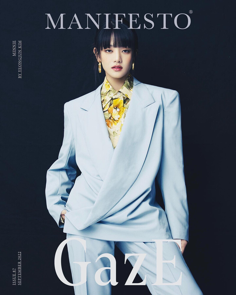 (G)-IDLE MINNIE for MANIFESTO Magazine x LOUIS VUITTON September Issue 2022 documents 2