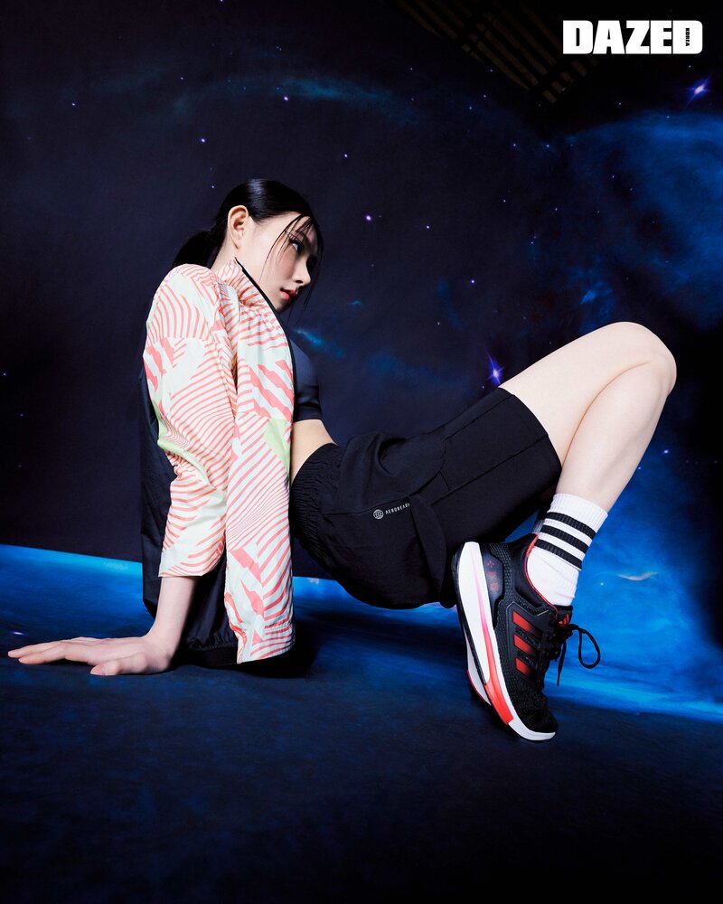 ITZY for DAZED Korea x ADIDAS 'Ultra Boost 22' Shoes April Issue 2022 documents 3