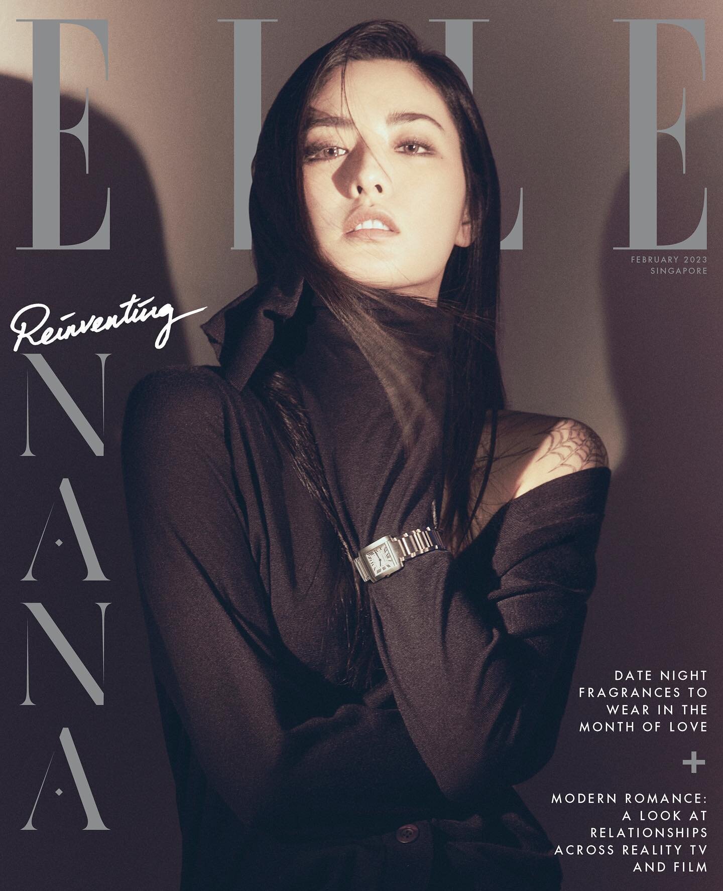 Nana for ELLE Singapore February 2023 Issue