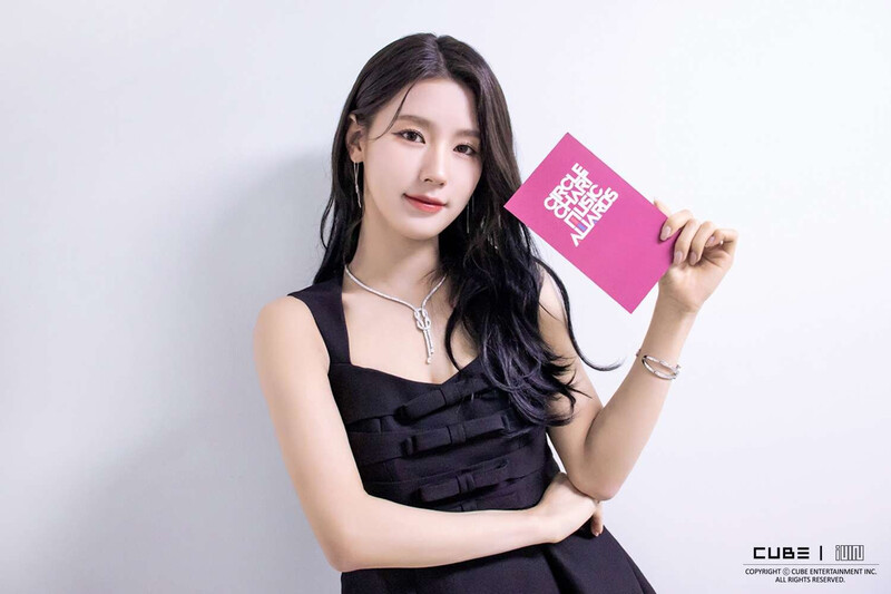 230228 U Cube - Miyeon Circle Chart Music Awards 2022 Behind the Scenes documents 5