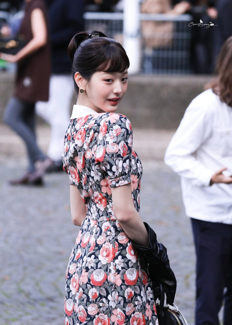 241001 IVE Wonyoung - Miu Miu SS25 Show at Paris Fashion Week documents 7