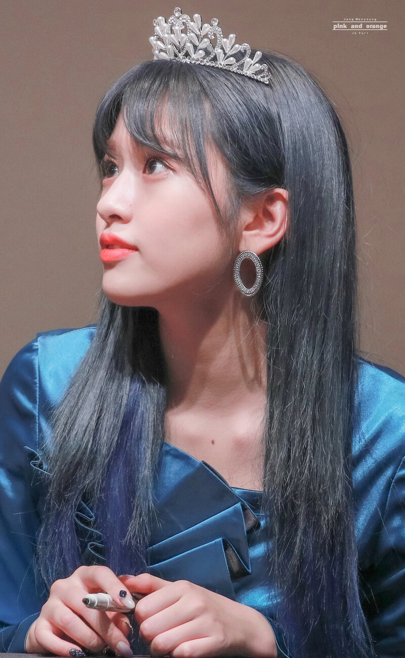 200221 IZ*ONE Yujin at BLOOM*IZ Fansign documents 28