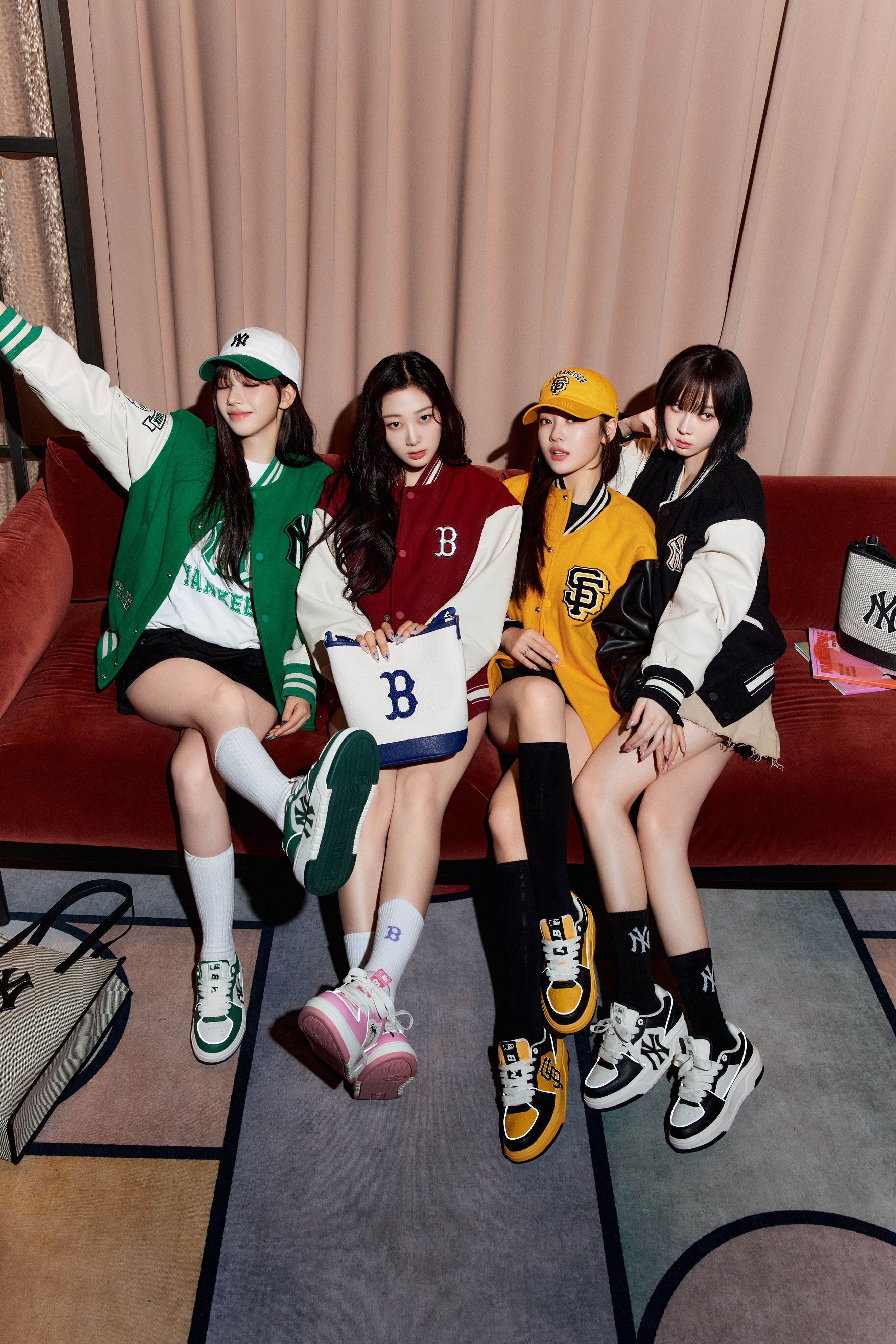 230225 aespa for MLB Korea (Behind the scenes photos of