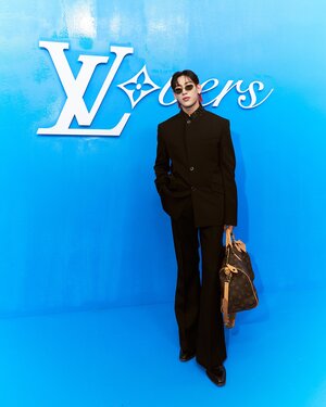 240621 BAMBAM Twitter/X Update - Louis Vuitton Men’s Spring-Summer 2025 Show