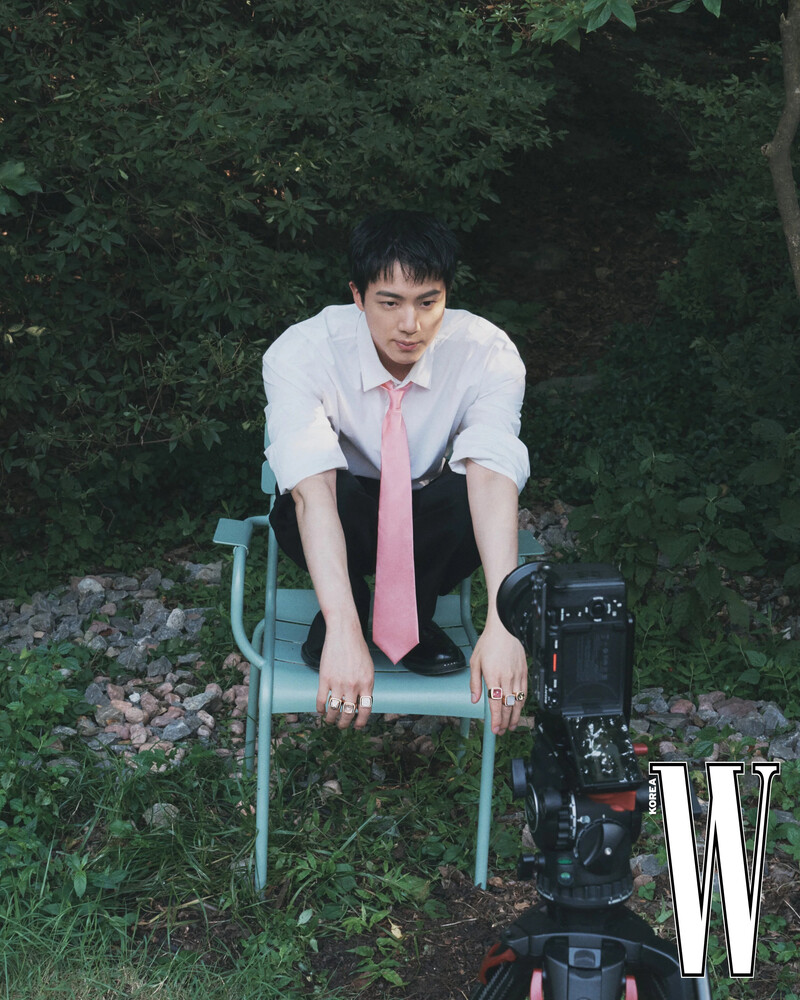 Jin for W Korea Vol. 7 July 2024 Issue documents 8