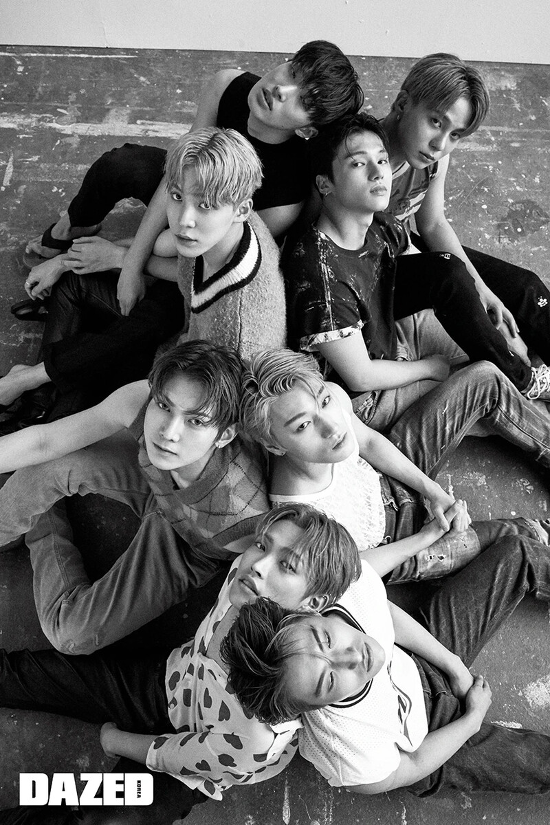 ATEEZ for Dazed Korea 2019 July Issue documents 1