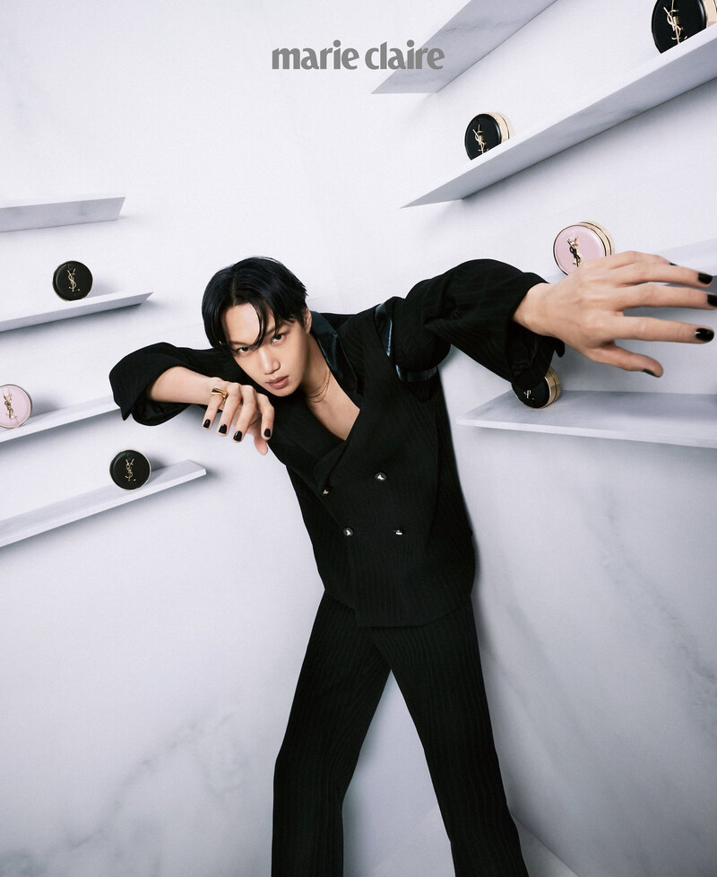 EXO KAI for MARIE CLAIRE Korea x YSL Beauty March Issue 2023 documents 3