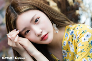 Chungha "Blooming Blue" Promotion Photoshoot by Naver x Dispatch