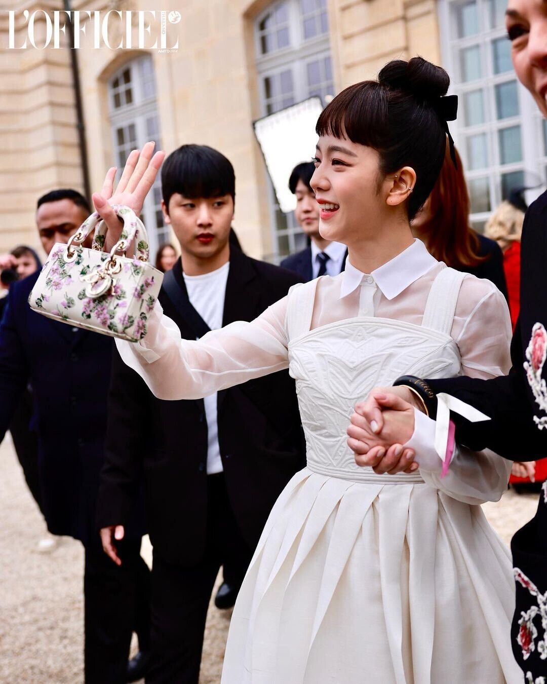 Jisoo at Paris Fall Winter 2023 show, PFW23 for Dior