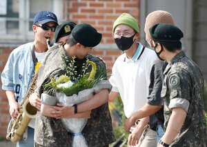 240612 BTS - Jin Military Discharge