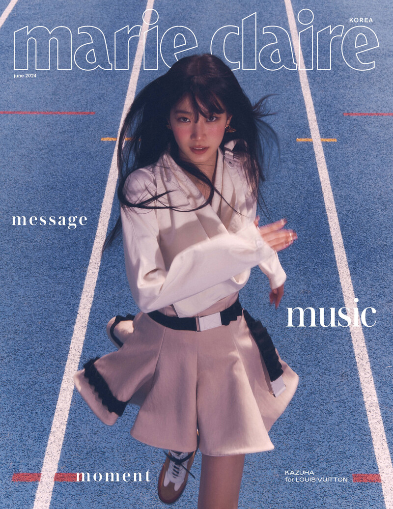 LE SSERAFIM x Louis Vuitton for Marie Claire Korea June 2024 Issue documents 5