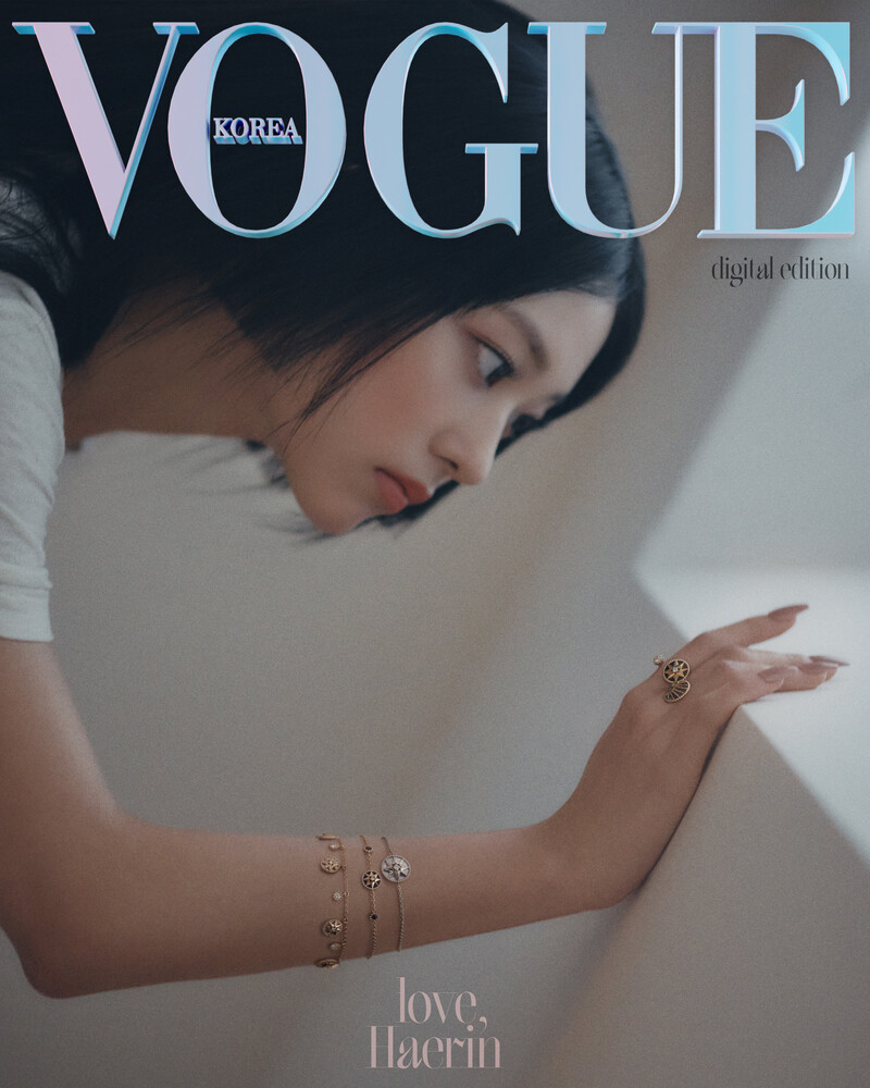 NewJeans HAERIN for VOGUE Korea x DIOR Fine Jewellery May Digital Issue 2023 documents 2