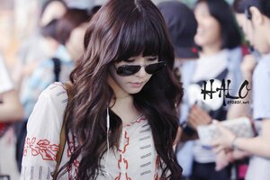 120708 Girls' Generation Tiffany at Gimpo Airport