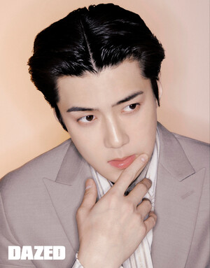 Sehun for DAZED Korea 2021 January Issue