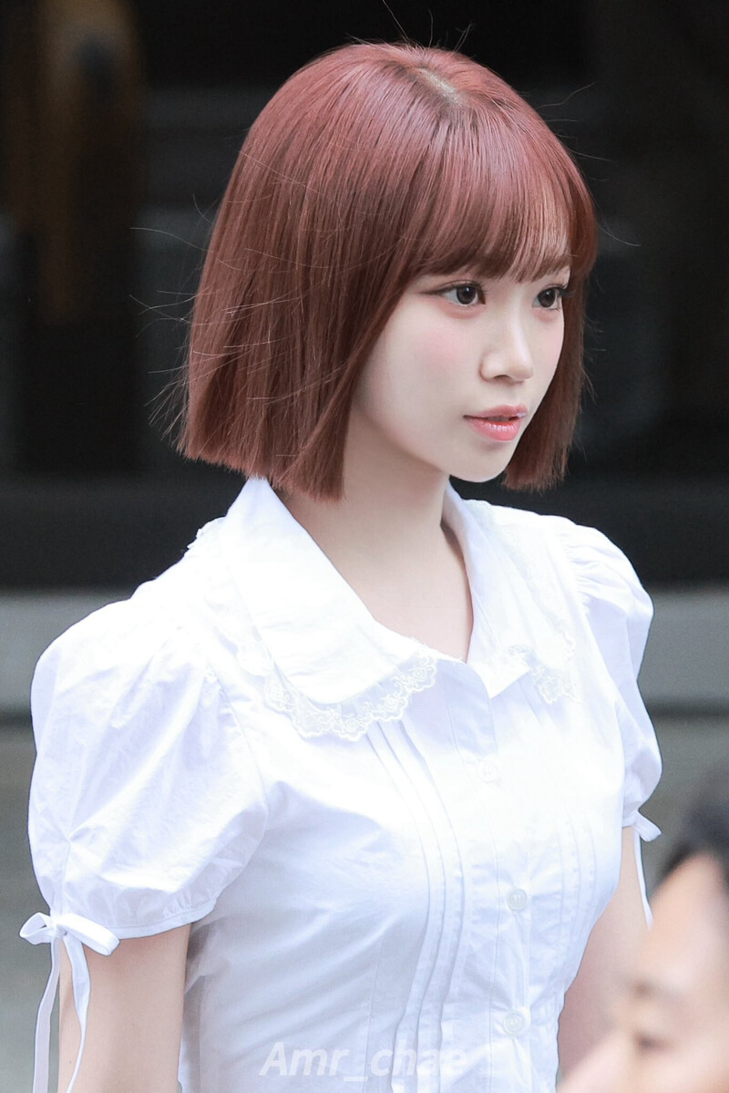 240906 LE SSERAFIM Chaewon - Music Bank Mini Fan Meeting & Commute documents 30