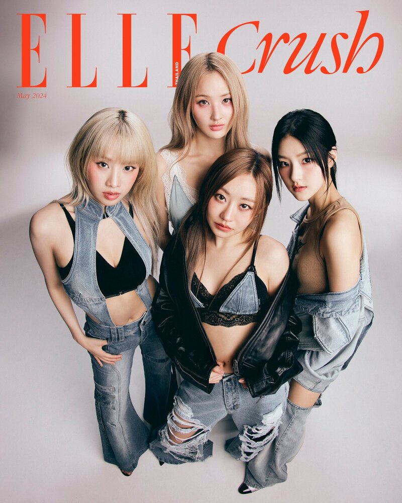KISS OF LIFE for ELLE Thailand - Elle Crush Column May 2024 Issue documents 1