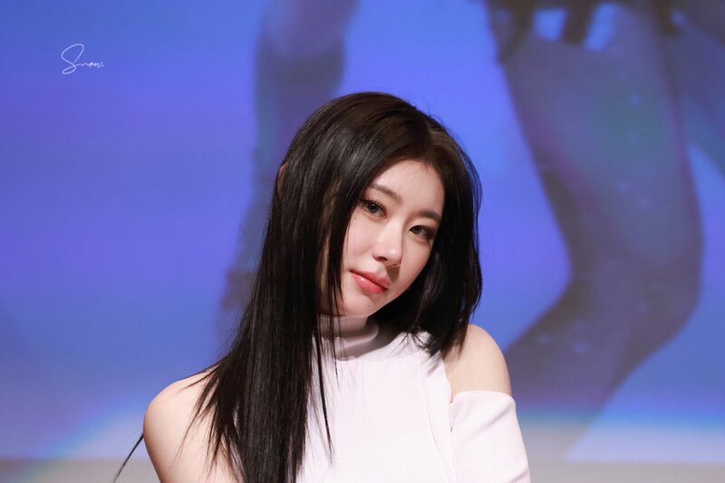 240118 ITZY Chaeryeong - MAKESTAR Fansign Event documents 6