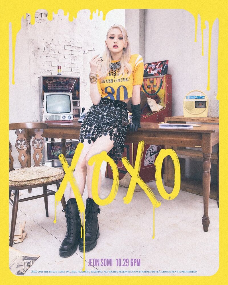 Somi - XOXO 1st Full-length Album teasers documents 2