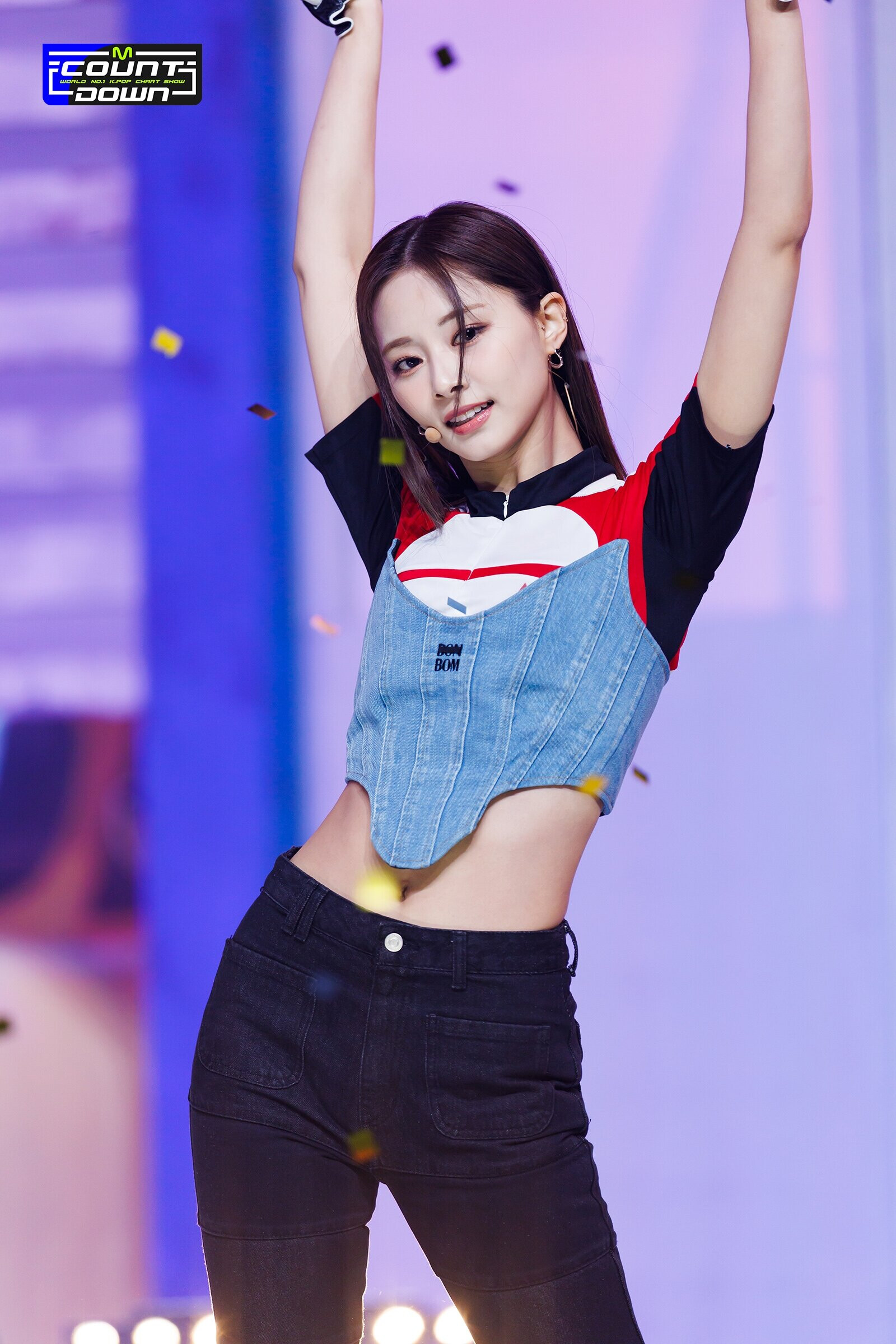 230316 Twice Tzuyu Set Me Free At M Countdown Kpopping 7548