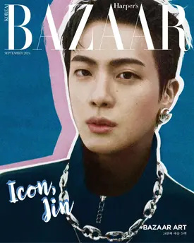 Jin x GUCCI for Harper's Bazaar Korea September 2024 Issue