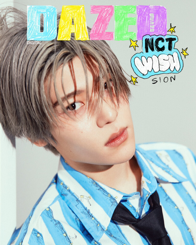 NCT WISH for DAZED Korea February 2024 Issue documents 6