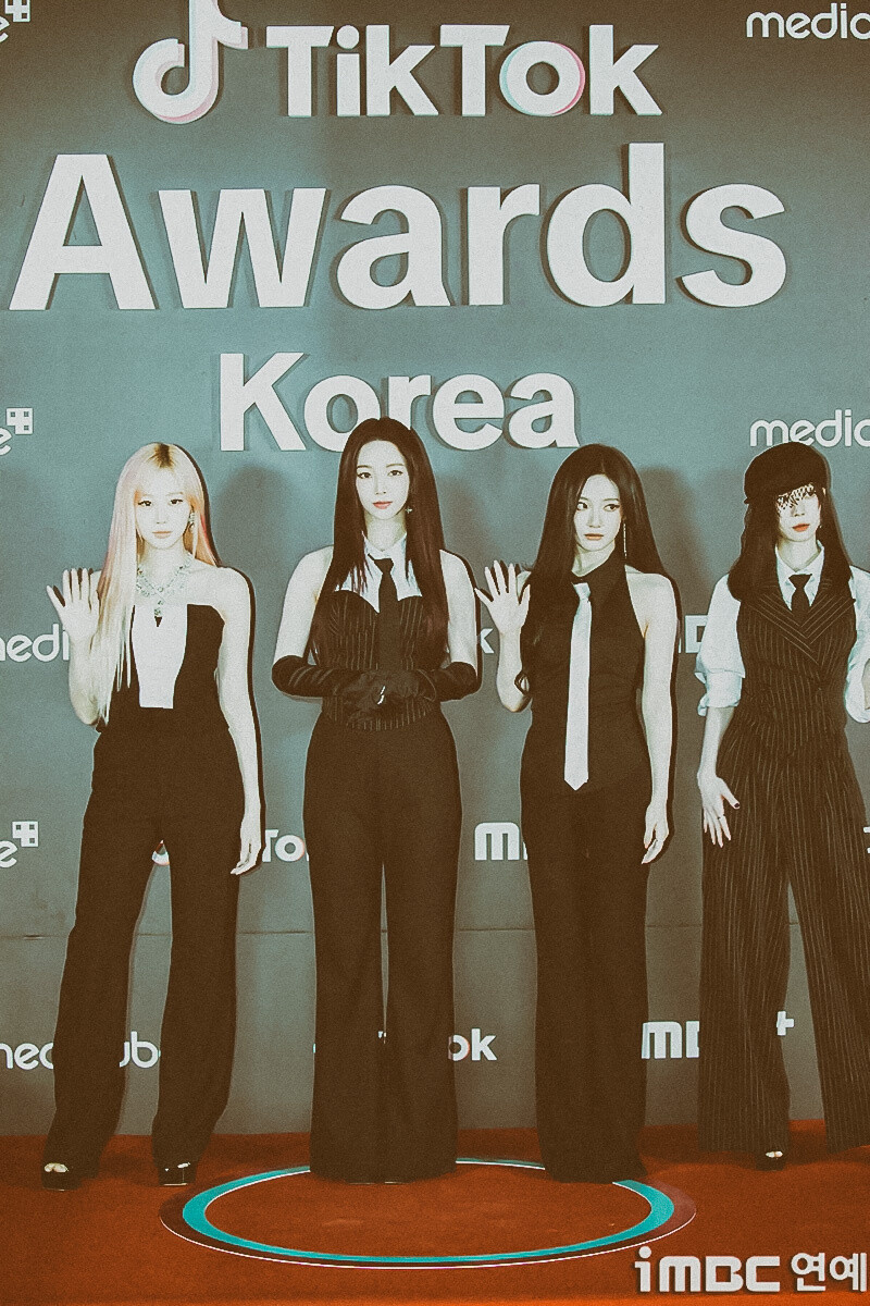 241115 aespa at 2024 TikTok Awards Korea documents 3