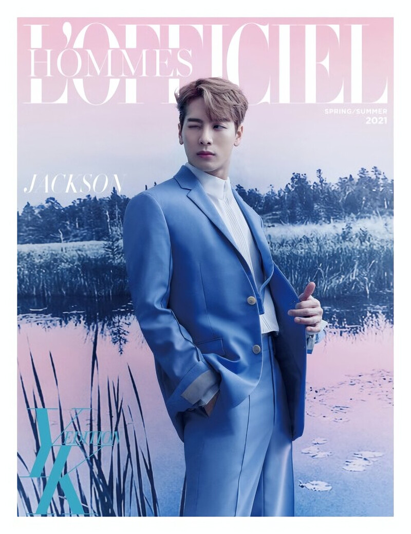 JACKSON WANG for L'OFFCIEL HOMMES April Issue 2021 documents 1