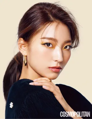 191120 fromis_9 twitter update - Saerom for Cosmopolitan magazine December 2019 issue 