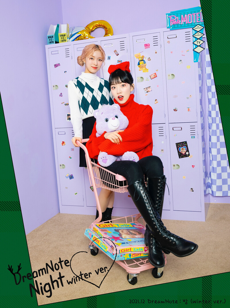 DreamNote - Nigth Winter version 1st Digital Single teasers documents 3