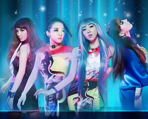 2NE1 2014 world tour 'All Or Nothing' promo photos