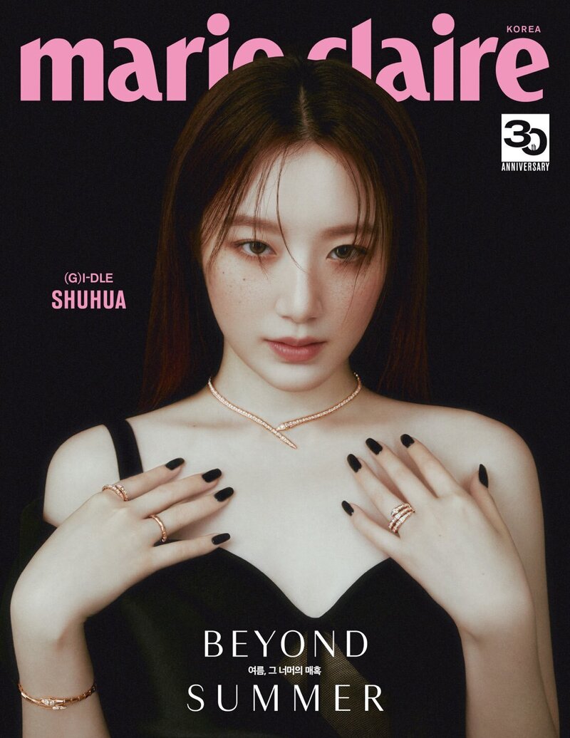 (G)I-DLE for MARIE CLAIRE Korea x BULGARI July Issue 2023 documents 6