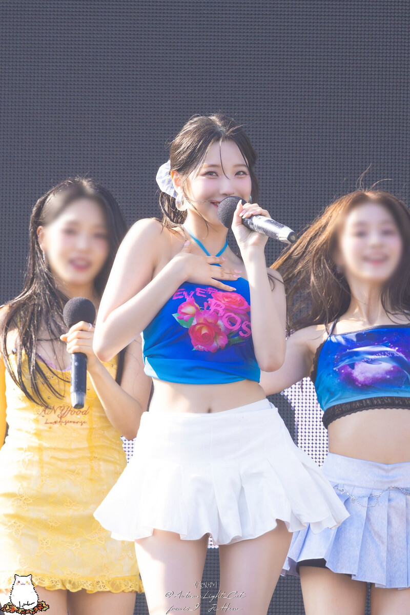 240803 fromis_9 Jiheon - Waterbomb Festival in Incheon documents 2