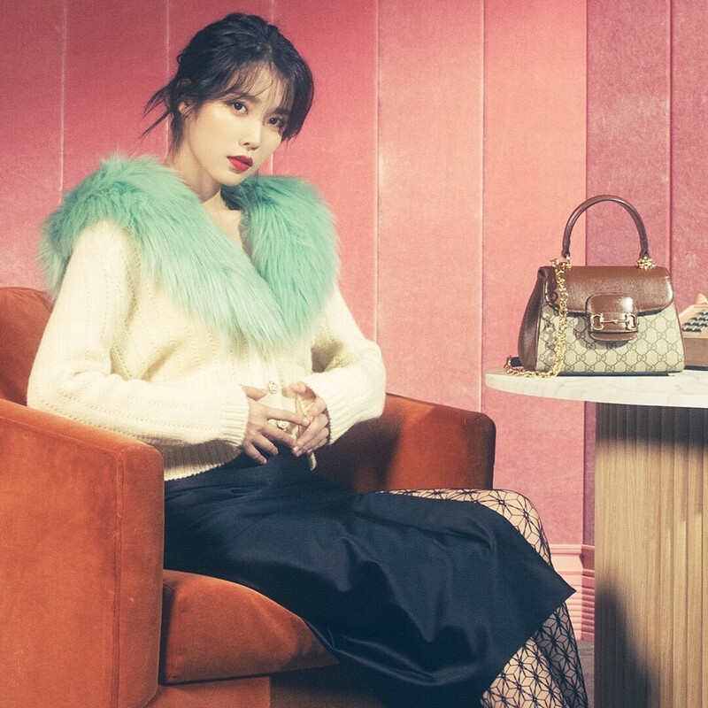 IU for GUCCI 'HIDDEN GUCCI HORSEBIT 1995' Campaign documents 3