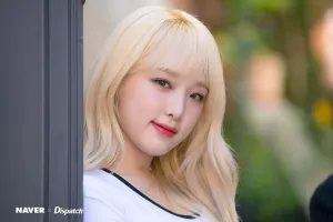 IZ*ONE Yena - Dicon Unboxing Photoshoot by Naver x Dispatch